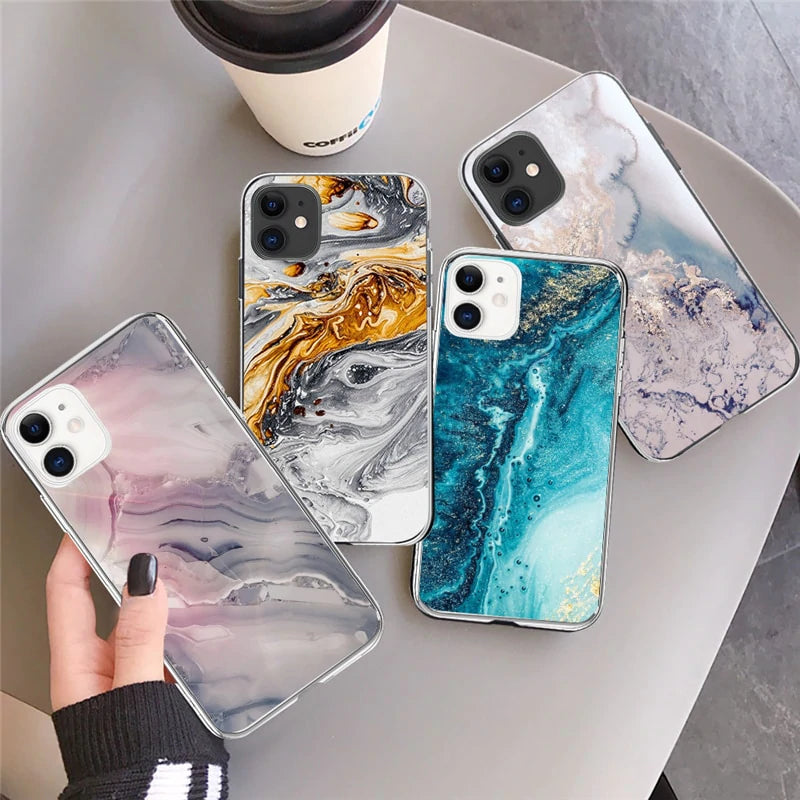 Abstract Watercolor Series iPhone Cases