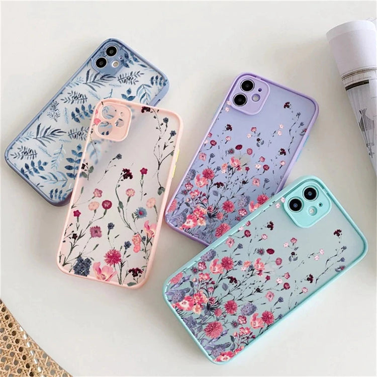 Bohemian Wildflower Series iPhone Cases