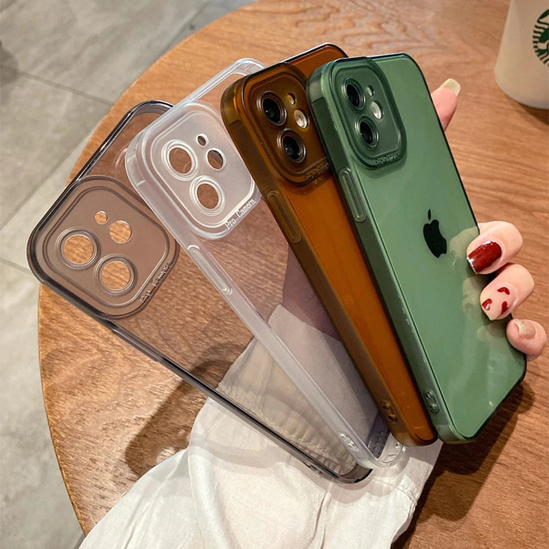 Color Transparent Series iPhone Cases