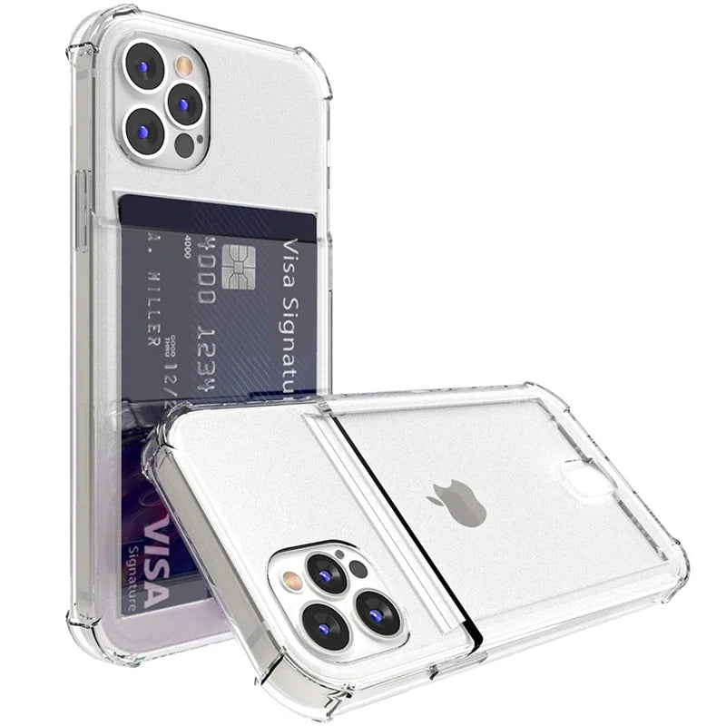 Colored Card Holder Series iPhone Cases