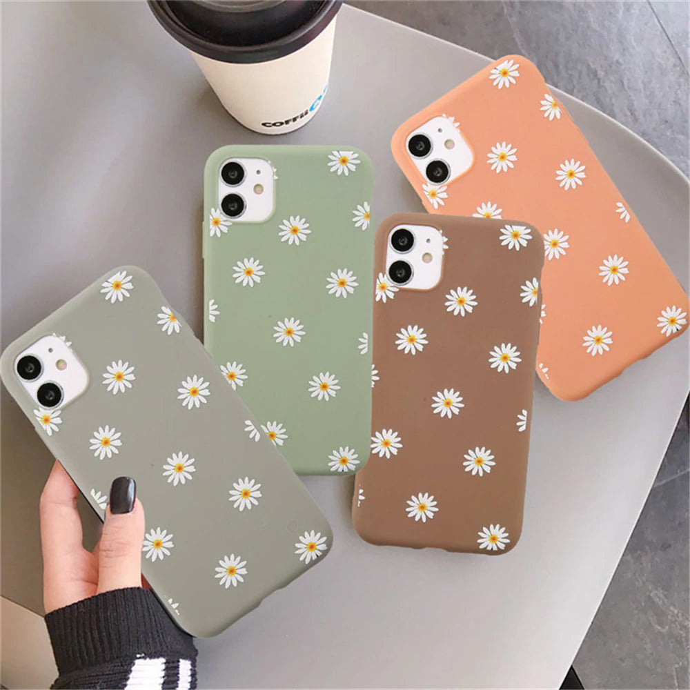 Colorful Daisy Flowers Series iPhone Cases