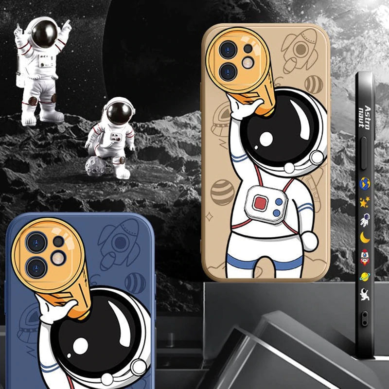 Cute Astronaut Series iPhone Cases iPhone Cases
