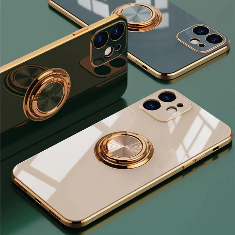 Elegant Solid Color Series iPhone Cases