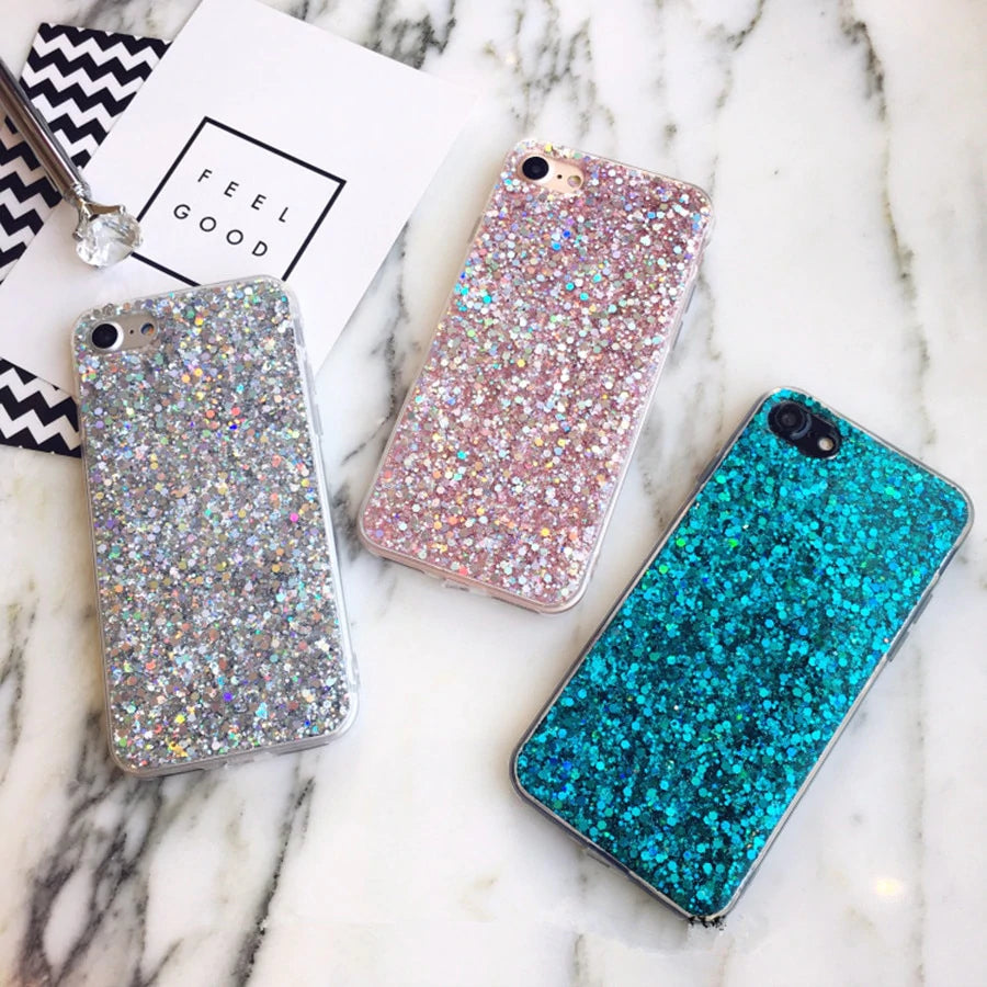 Luxury Sequins Series iPhone Cases