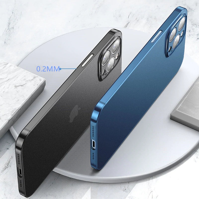 Luxury Ultra Thin Matte Series iPhone Cases