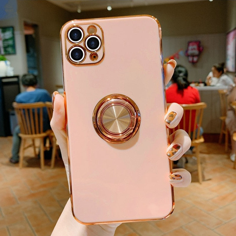 Elegant Solid Color Series Phone Cases for iPhone X / XR / XS / XS Max