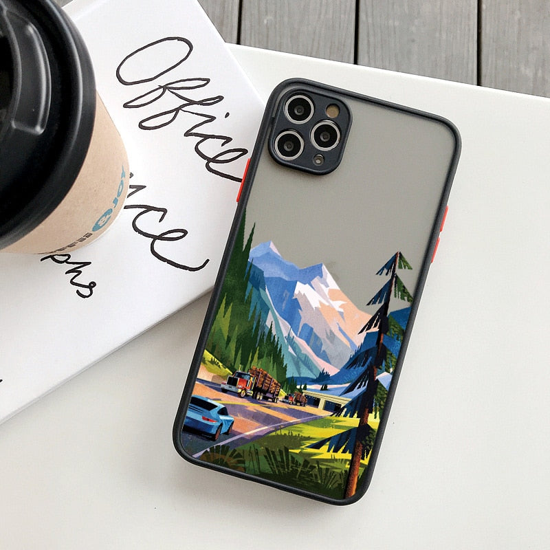 Classical Pastoral Series Phone Cases for iPhone 11 / 11 Pro / 11 Pro Max