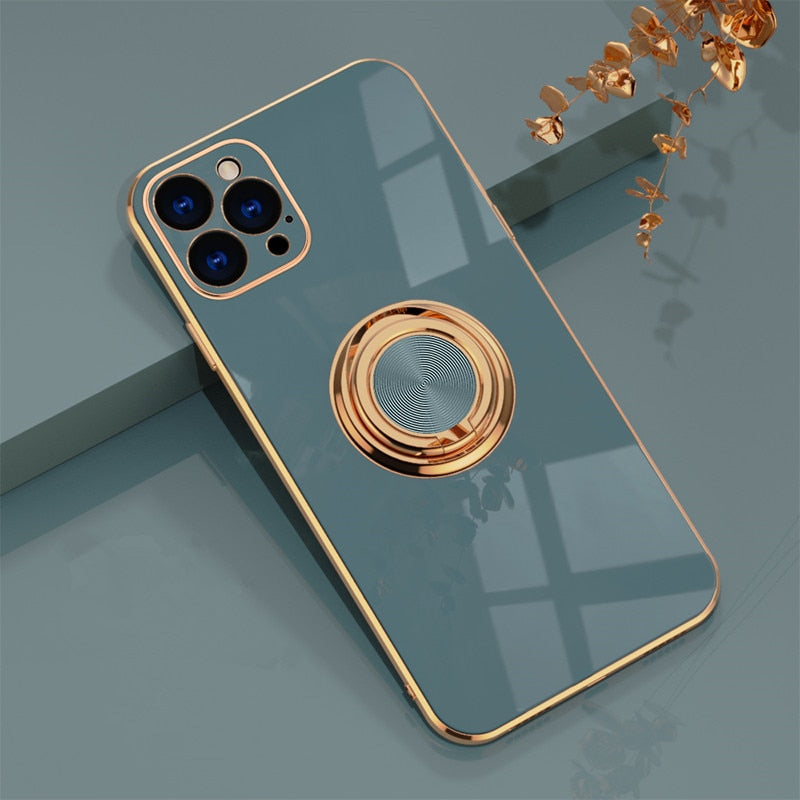 Elegant Solid Color Series Phone Cases for iPhone 12 / 12 mini / 12 Pro / 12 Pro Max