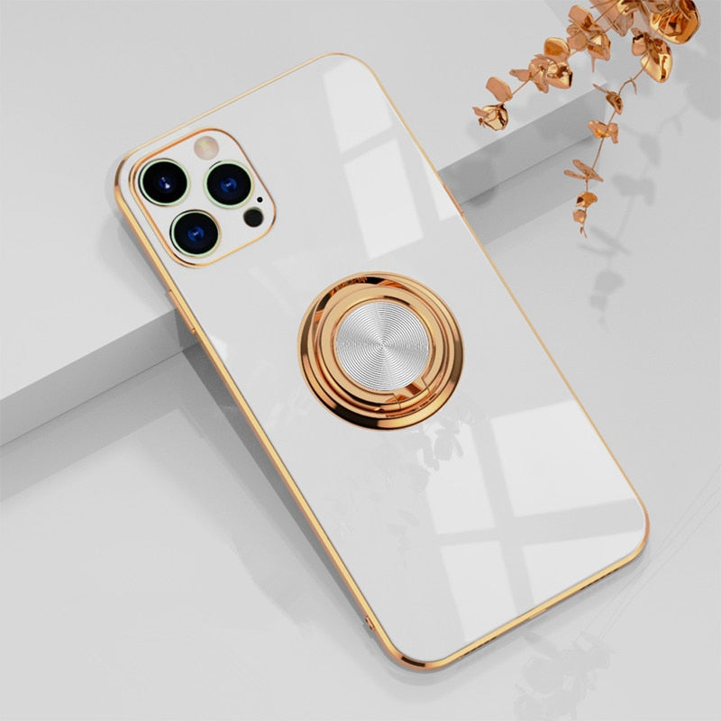 Elegant Solid Color Series Phone Cases for iPhone X / XR / XS / XS Max