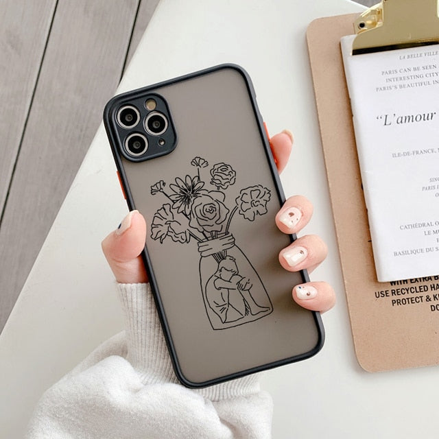 Line Art Series Phone Cases for iPhone 13 / 13 mini / 13 Pro / 13 Pro Max