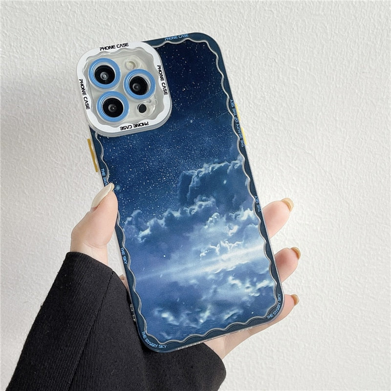 Romantic Moon Night Series Phone Cases for iPhone 12 / 12 mini / 12 Pro / 12 Pro Max