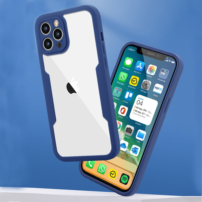 360 Full protection Series Phone Cases for iPhone X / XR / XS / XS Max