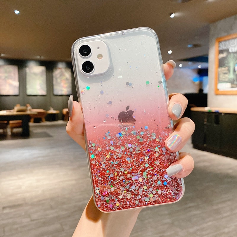 Gradient Sequins Series Phone Cases for iPhone 11 / 11 Pro / 11 Pro Max