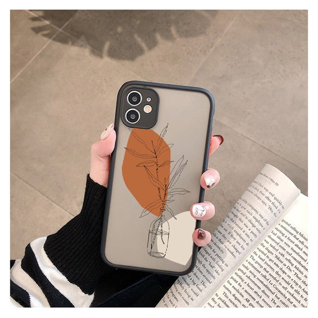 Line Art Series Phone Cases for iPhone 12 / 12 mini / 12 Pro / 12 Pro Max