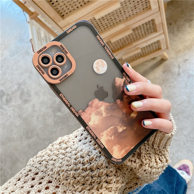 Romantic Moon Night Series Phone Cases for iPhone 14 / 14 Plus / 14 Pro / 14 Pro Max