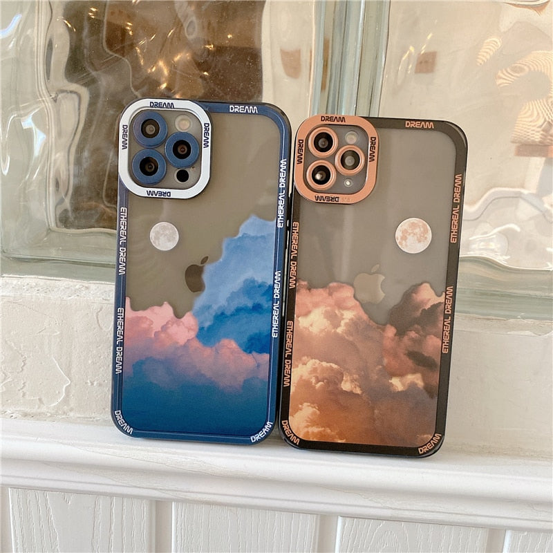 Romantic Moon Night Series Phone Cases for iPhone 12 / 12 mini / 12 Pro / 12 Pro Max