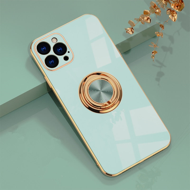 Elegant Solid Color Series Phone Cases for iPhone 12 / 12 mini / 12 Pro / 12 Pro Max