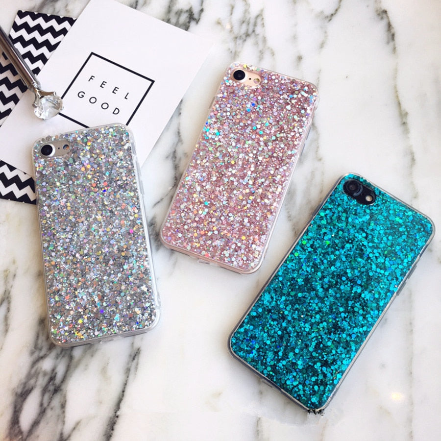 Luxury Sequins Series Phone Cases for iPhone 7 / 7 Plus