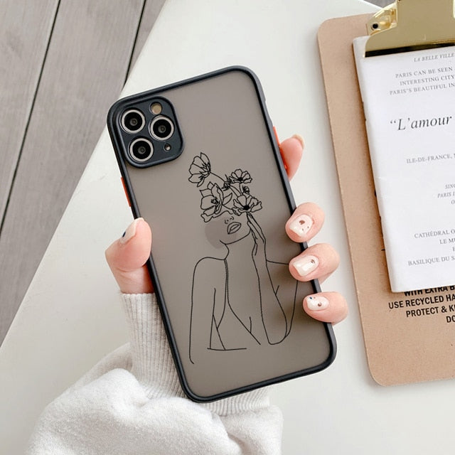 Line Art Series Phone Cases for iPhone 13 / 13 mini / 13 Pro / 13 Pro Max