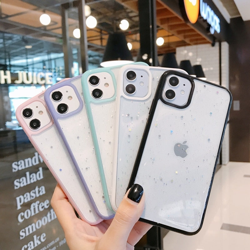 Twinkle Star Series Phone Cases for iPhone 12 / 12 mini / 12 Pro / 12 Pro Max