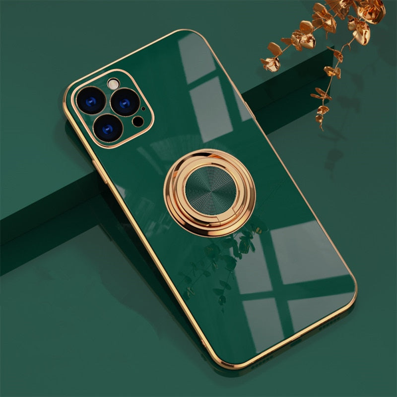 Elegant Solid Color Series Phone Cases for iPhone X / XR / XS / XS Max