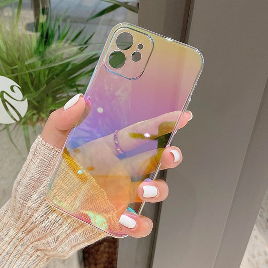Fashion Rainbow Laser Series Phone Cases for iPhone 13 / 13 mini / 13 Pro / 13 Pro Max
