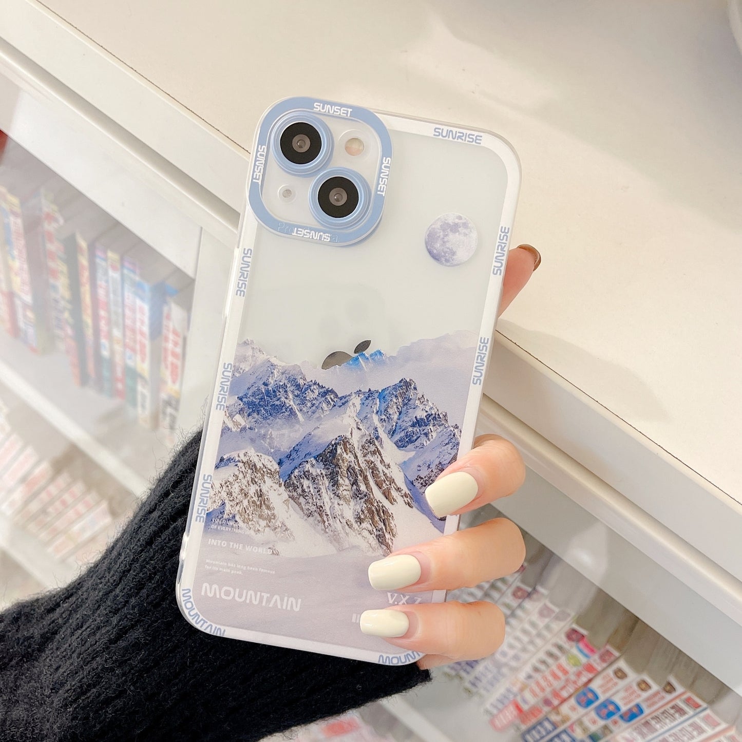 Romantic Moon Night Series Phone Cases for iPhone 13 / 13 mini / 13 Pro / 13 Pro Max