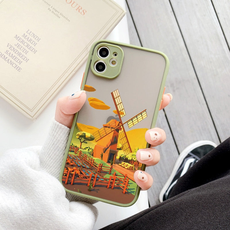 Classical Pastoral Series Phone Cases for iPhone 11 / 11 Pro / 11 Pro Max