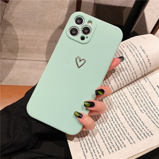 Hand Painted Heart Series Phone Cases for iPhone X / XR / XS / XS Max