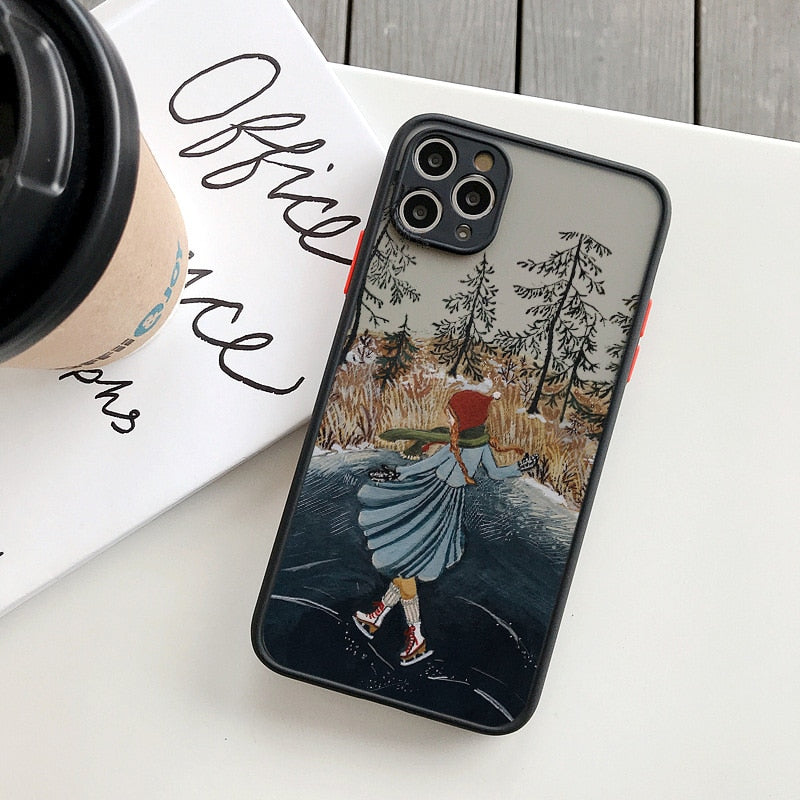 Classical Pastoral Series Phone Cases for iPhone 14 / 14Puls / 14 Pro / 14 Pro Max