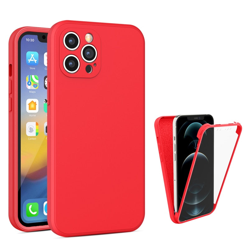 360 Full protection Series Phone Cases for iPhone 12 / 12 Pro / 12 Pro Max