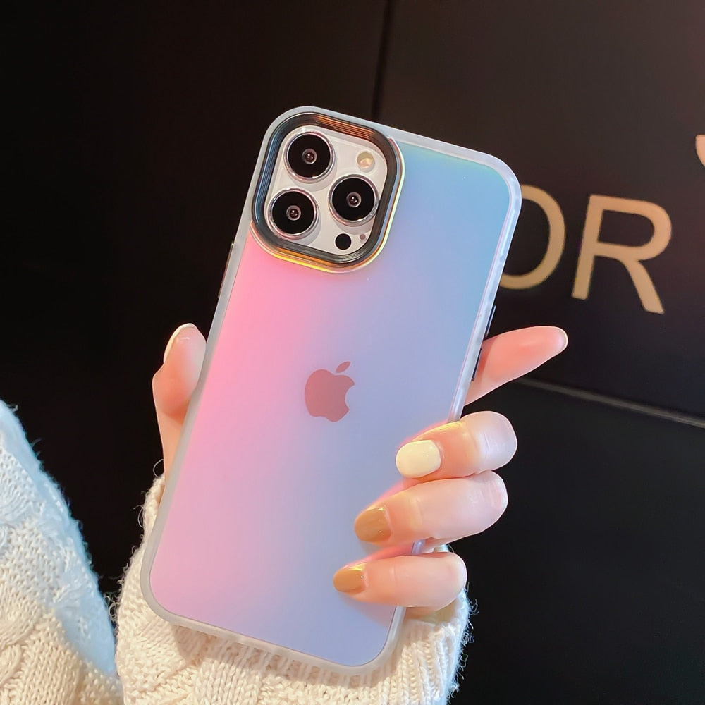 Luxury Matte Aurora Series Phone Cases for iPhone X / XR / XS / XS Max