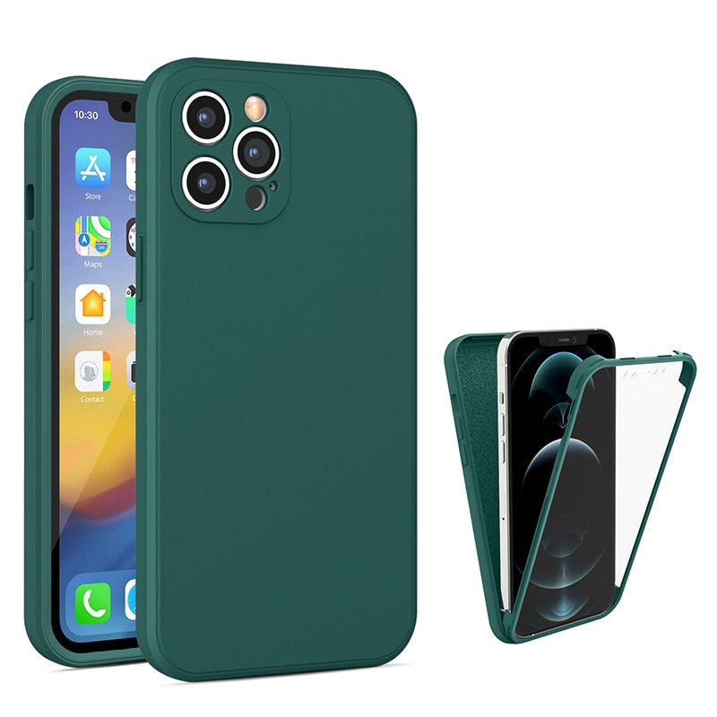 360 Full protection Series Phone Cases for iPhone 13 / 13 mini / 13 Pro / 13 Pro Max